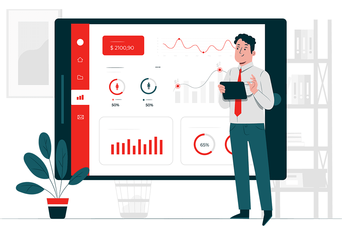 Изображать стать. Концептуальный аналитик. Фундаментальный анализ крипто проектов рисунки для презентации. Statistic Design Flat. Creative poster about fundamental Analytics.